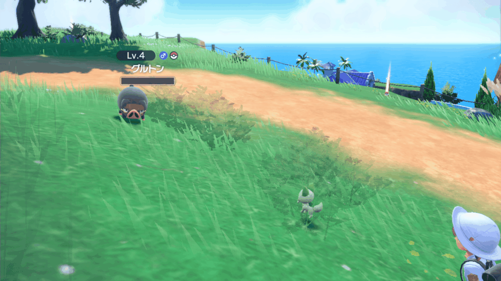 ポケモンSVの野生のグルトン