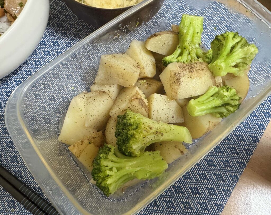 じゃがいも　ブロッコリー