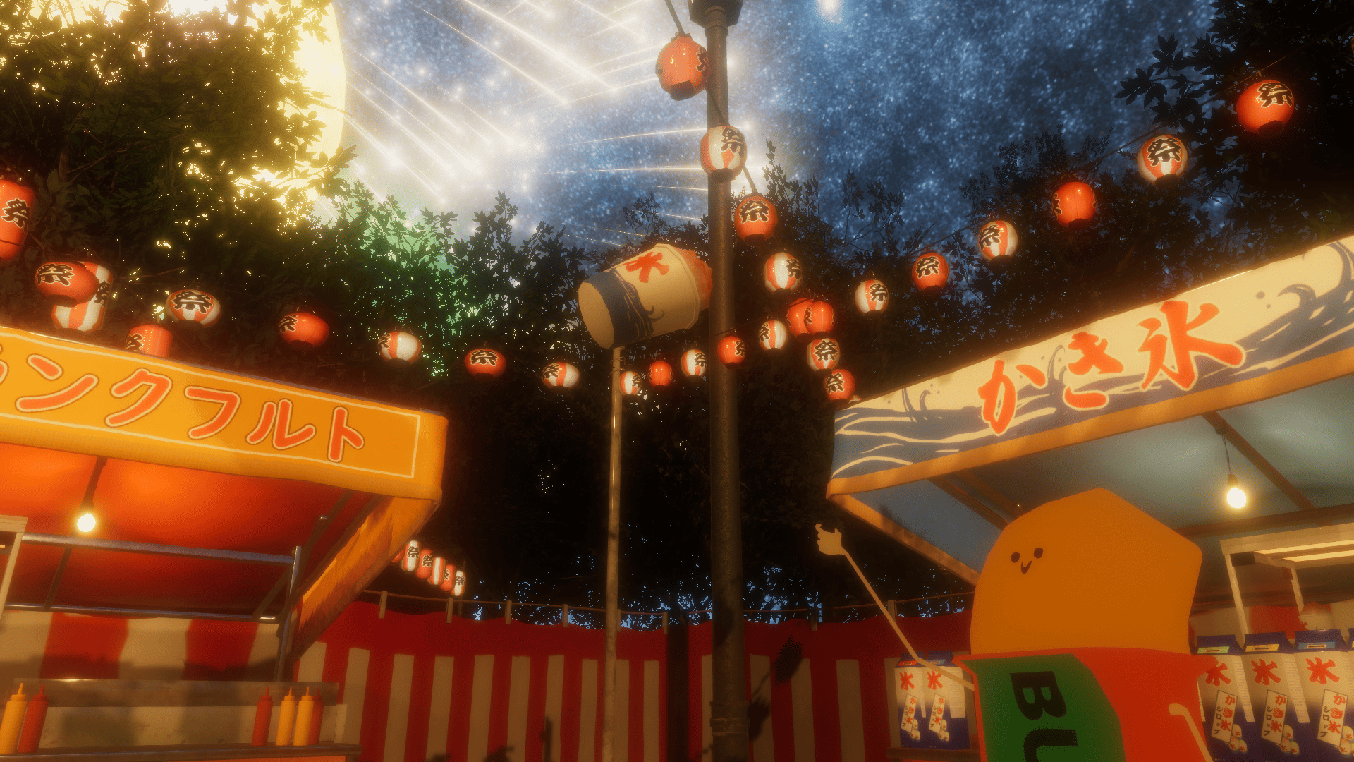 竹影の夏祭り　VRChat　ワールド