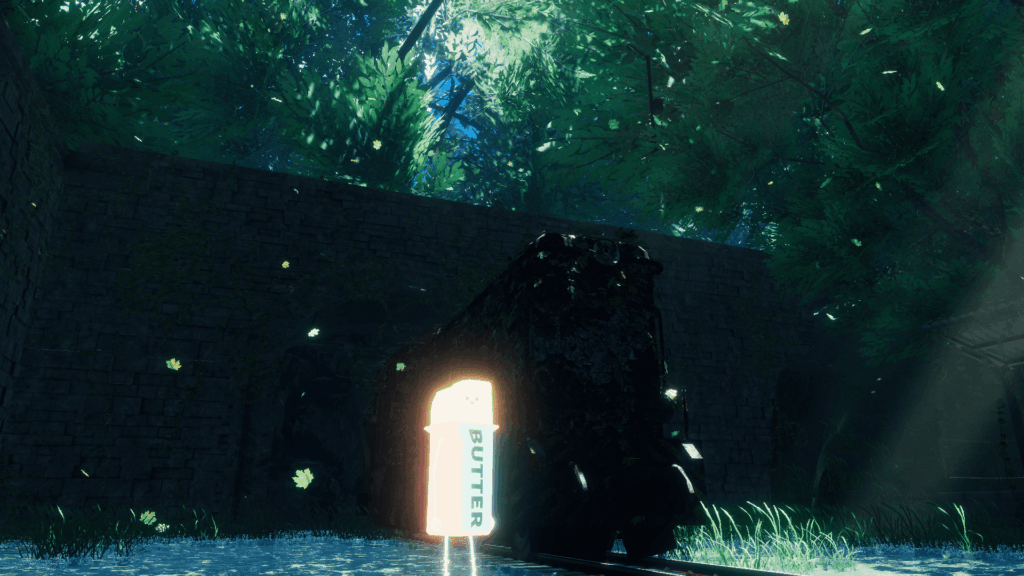 陽射しの廃駅　VRChat　ワールド