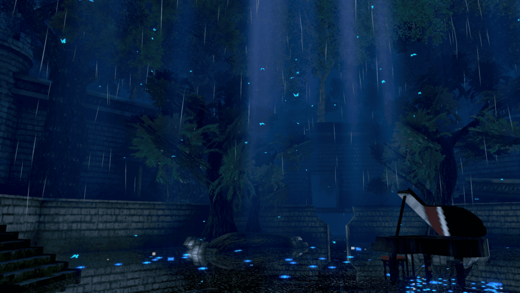 雨見る旋律　VRChat　ワールド