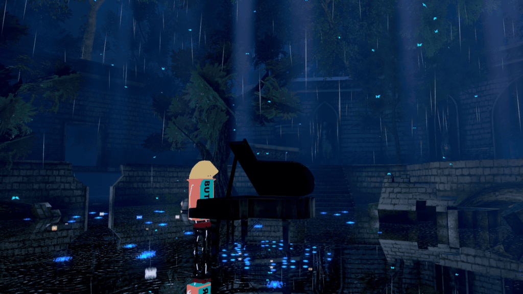 雨見る旋律　VRChat　ワールド