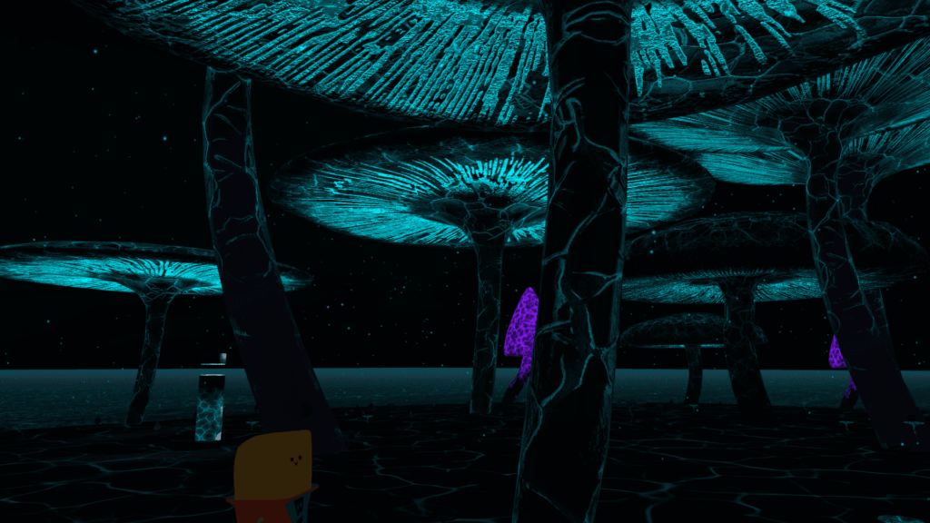 VRChat　ワールド　mushrooms