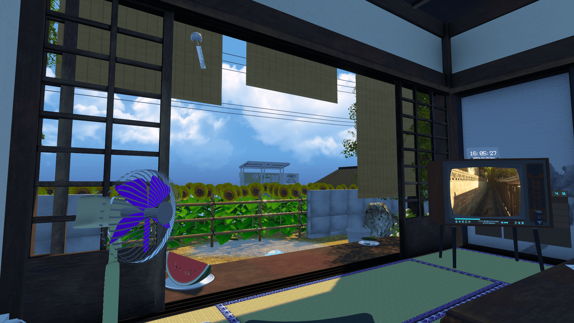 VRChat　ワールド　夏