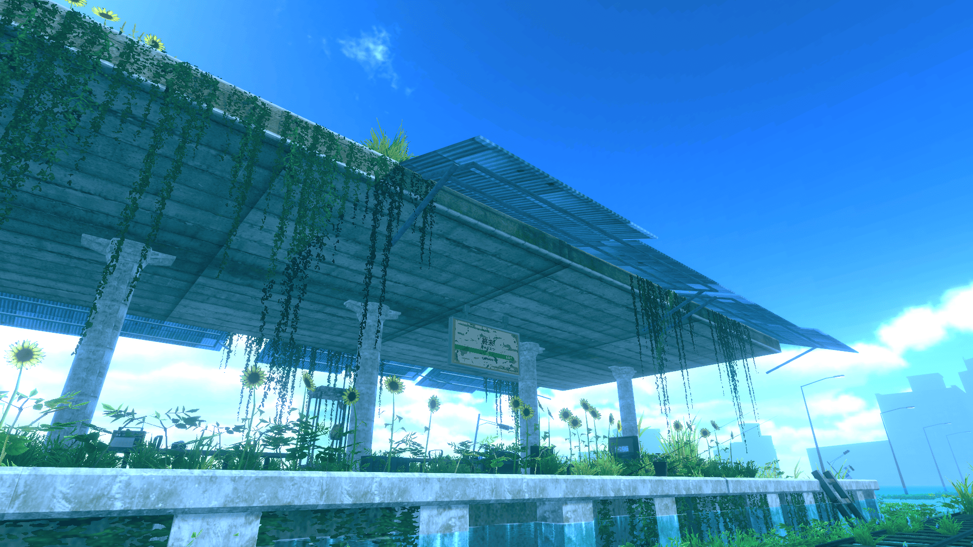 VRChat　ワールド　終末駅
