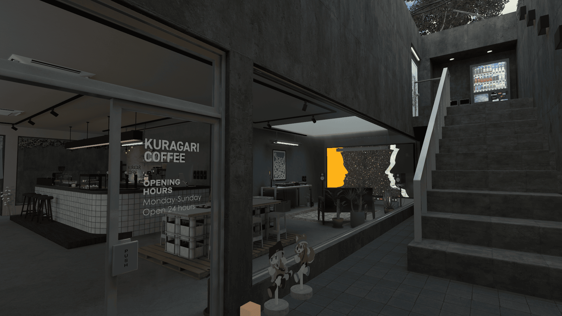 VRChat　ワールド　KURAGARI