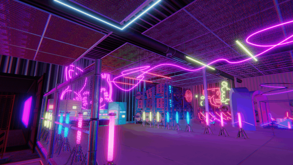 VRChat　ワールド　neon