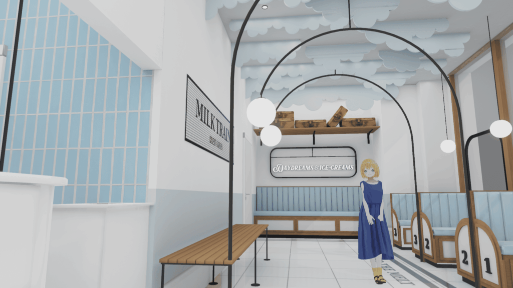 VRChat　ワールド　milk