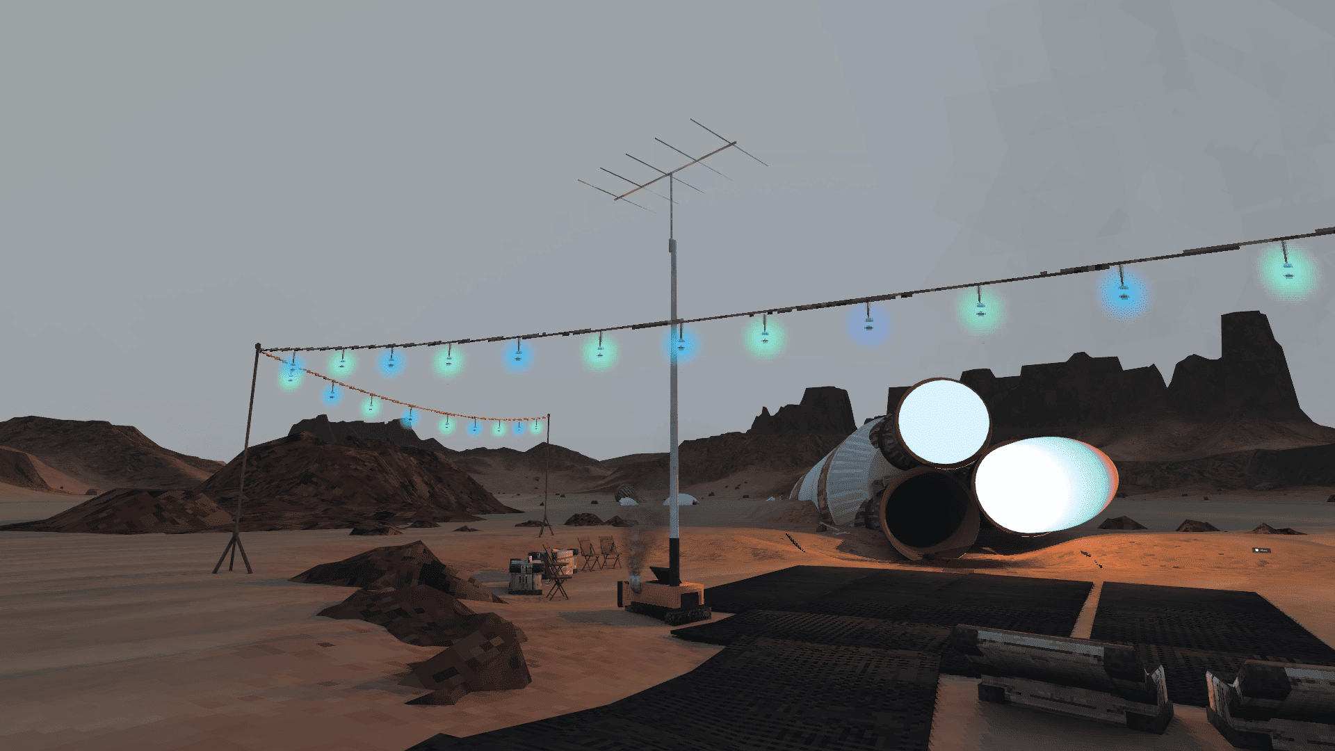 VRChat　ワールド　campfire