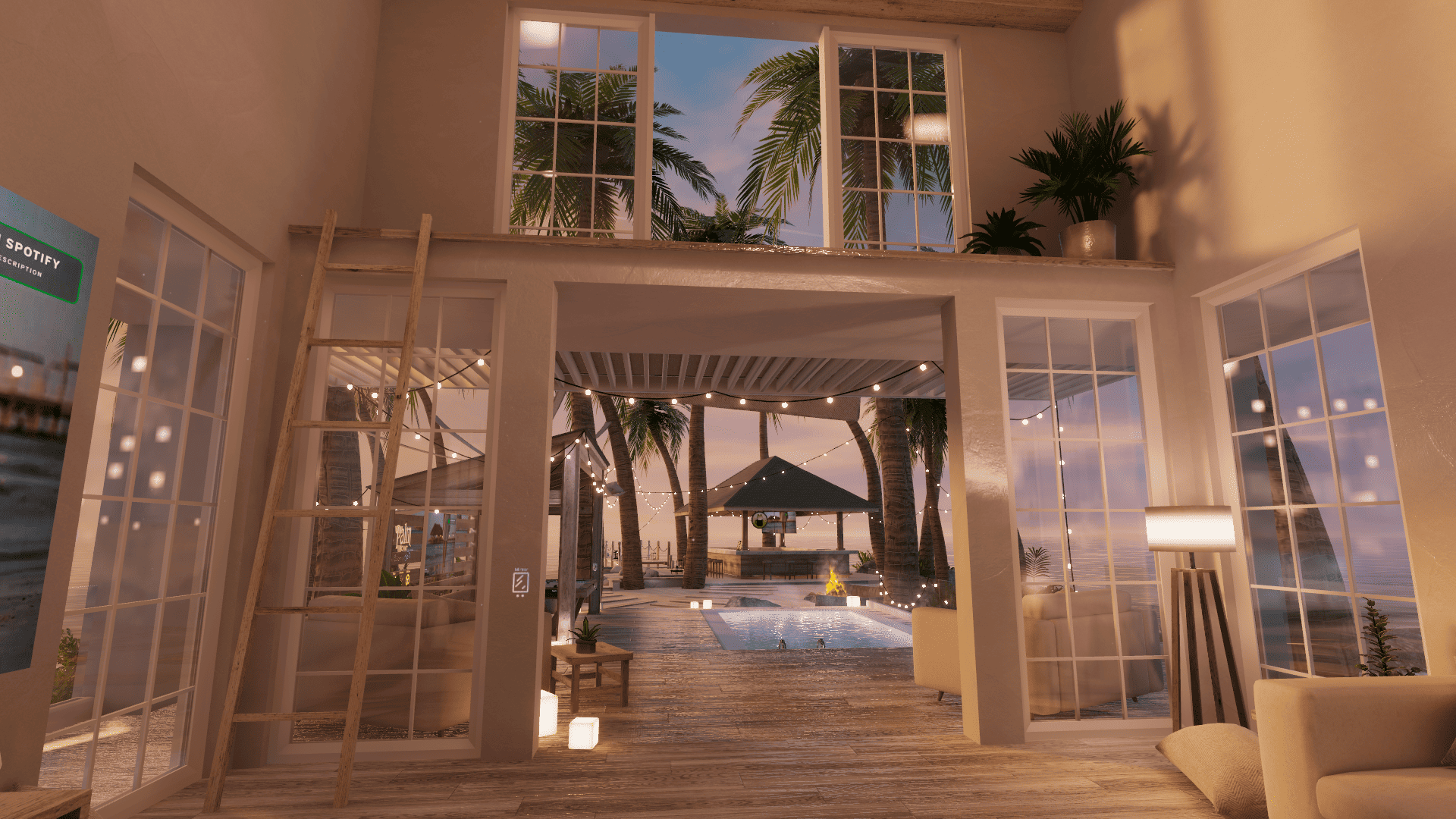 VRChat　ワールド　palm