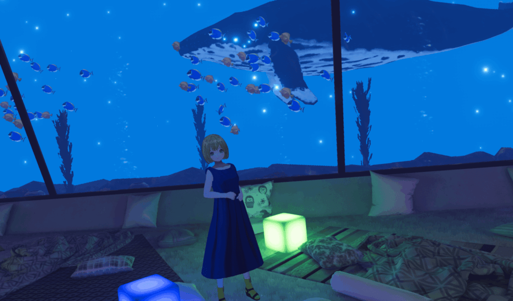 VRChat　ワールド　aqua