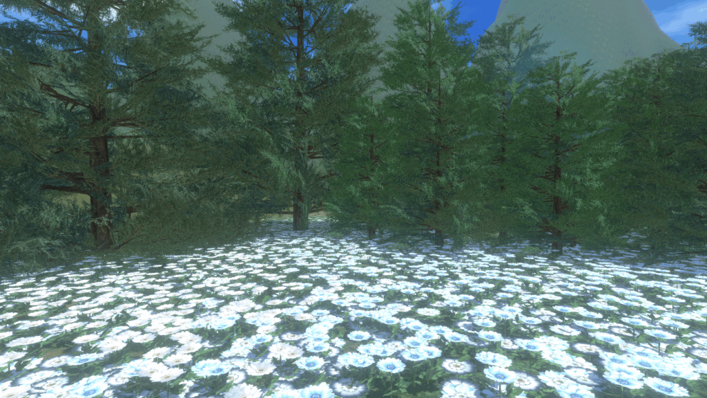 VRChat　ワールド　幻想の花園
