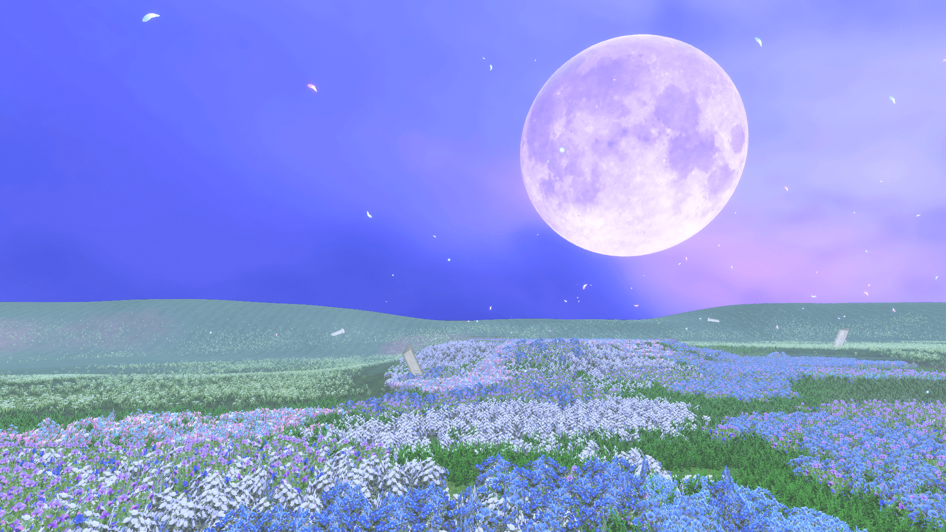 VRChat　ワールド　枯れた花は再び咲く