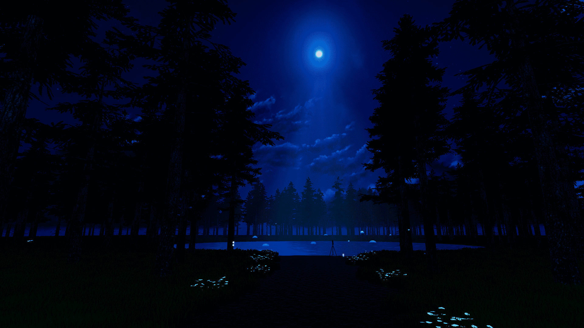 VRChat　ワールド　宙へ紡ぐ湖