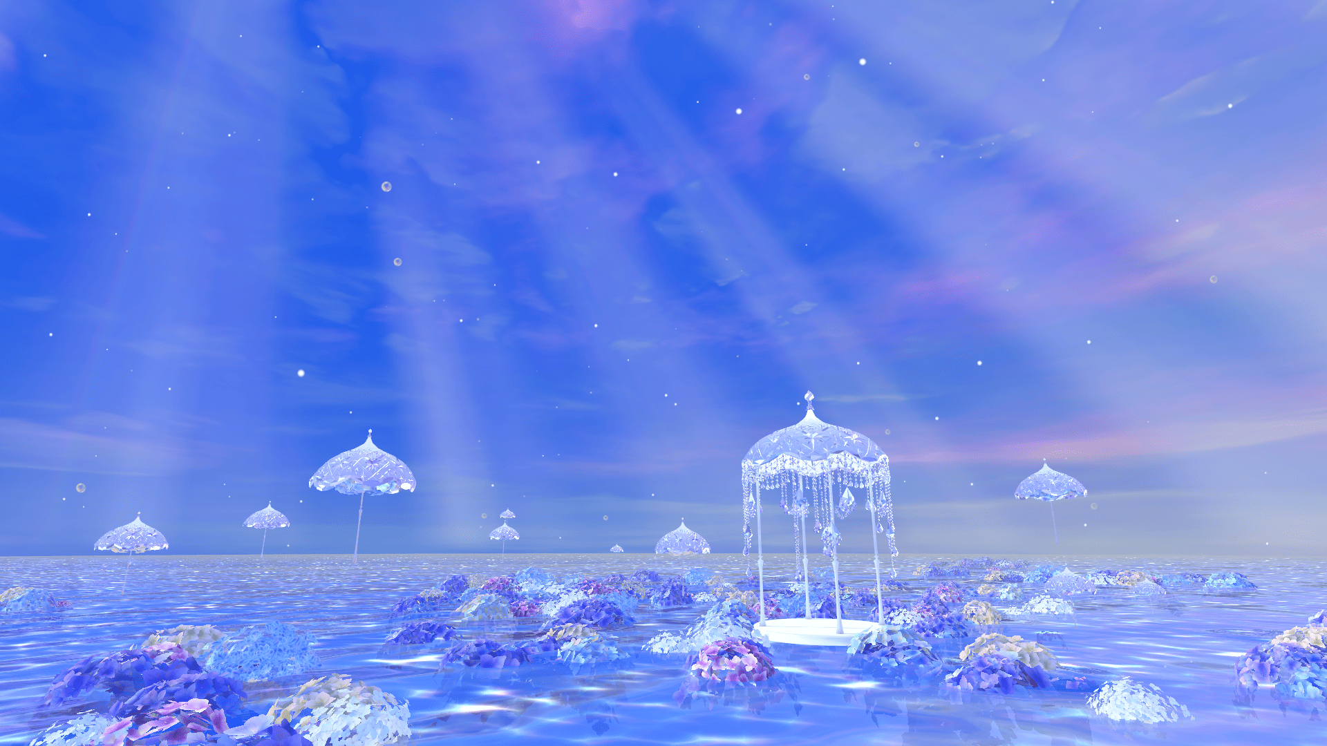 VRChat　ワールド　雨上がりの約束