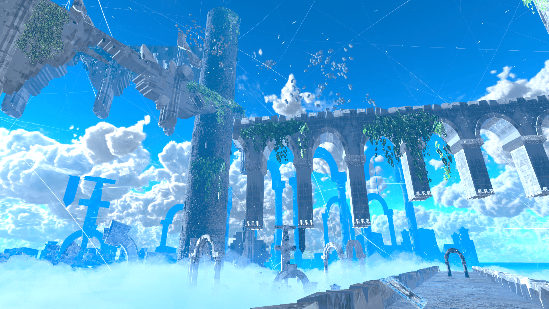VRChat　ワールド　神殿