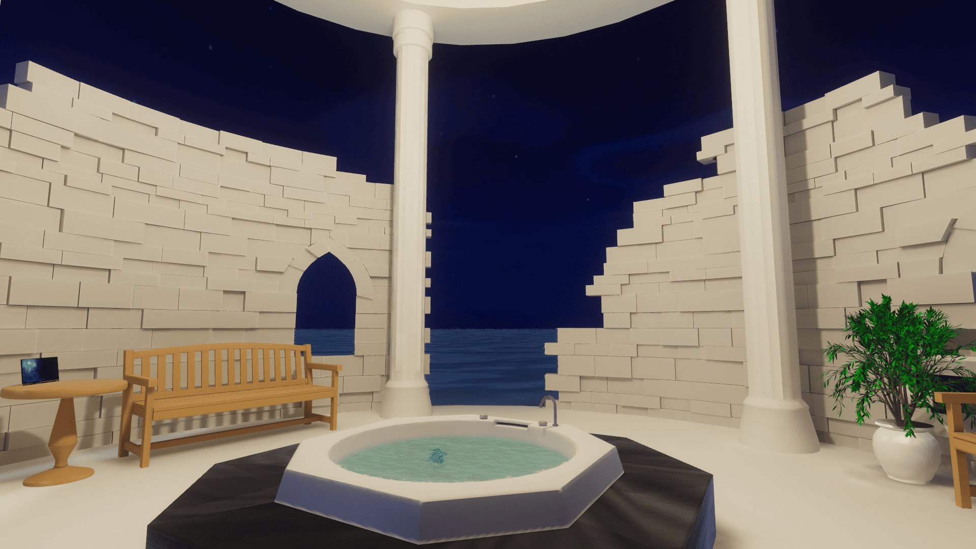 VRChat　ワールド　bath