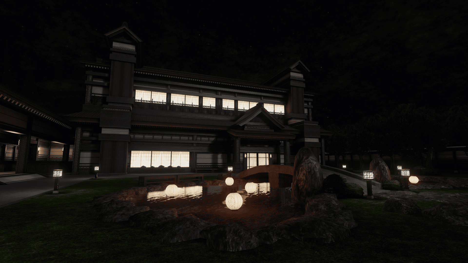 VRChat　ワールド　温泉