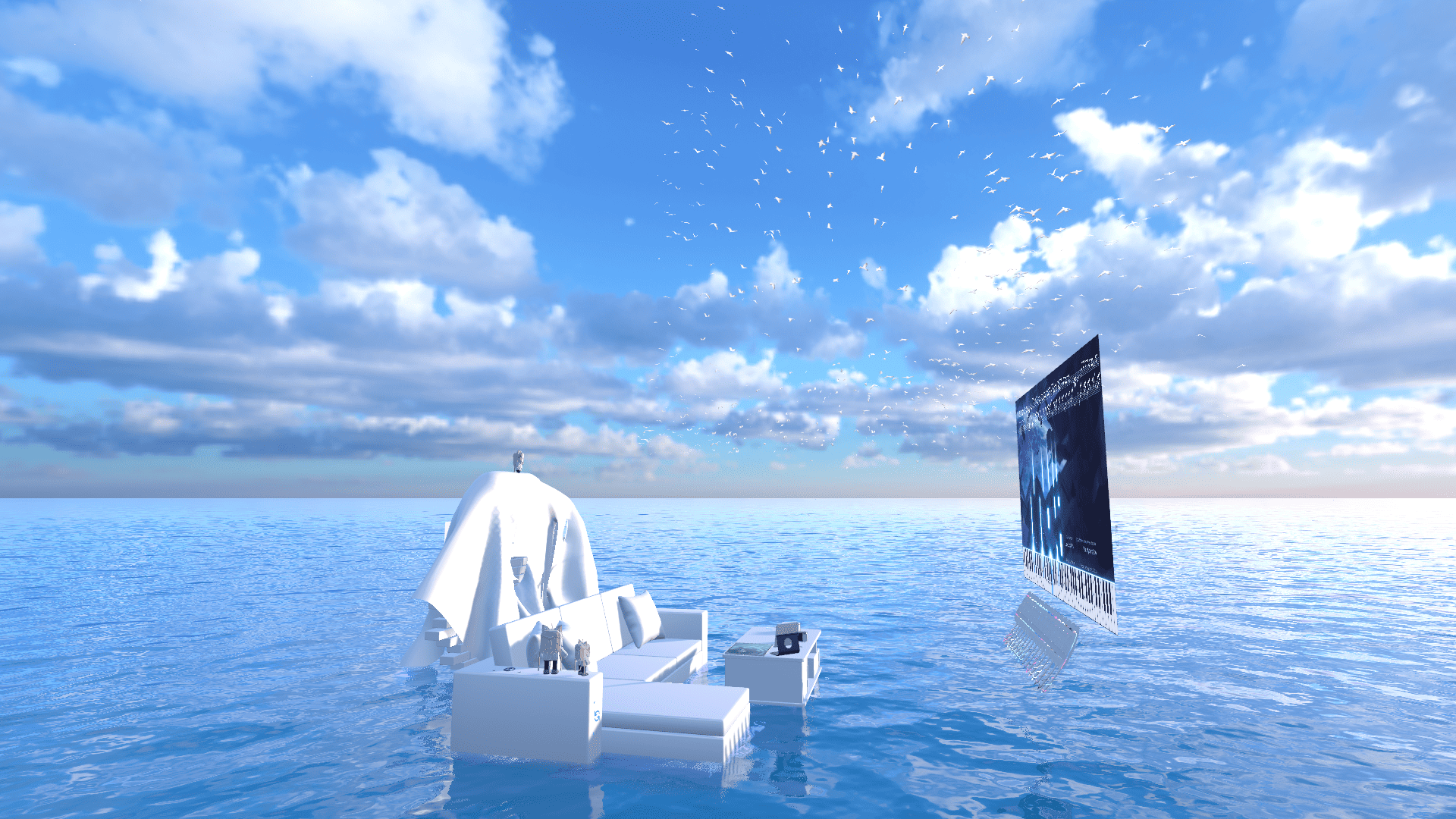 VRChat　ワールド　Azure