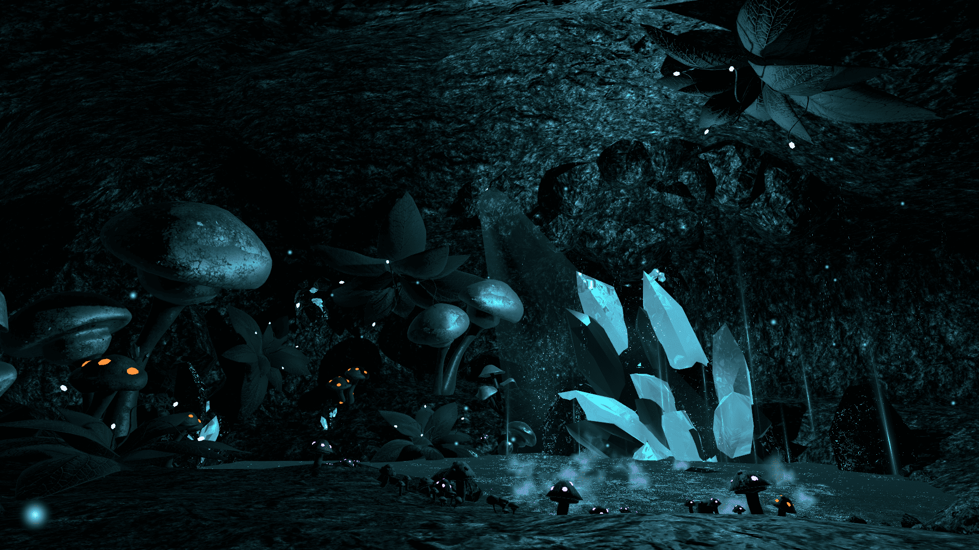 VRChat　ワールド　Cave