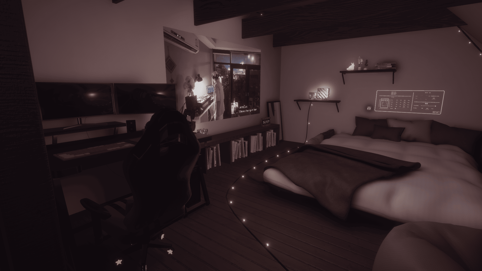VRChat　ワールド　Night