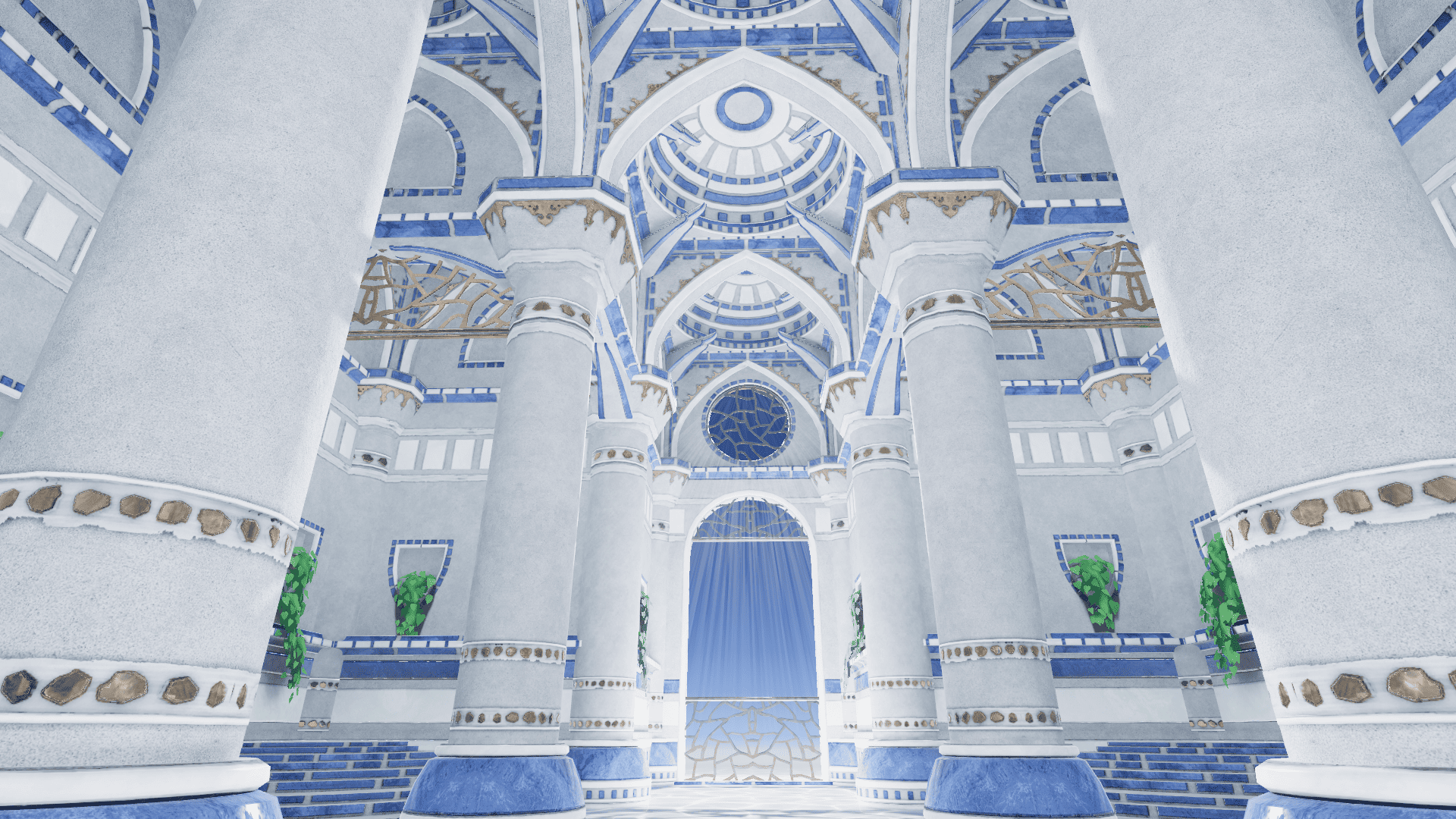 VRChat　ワールド　WaterTemple