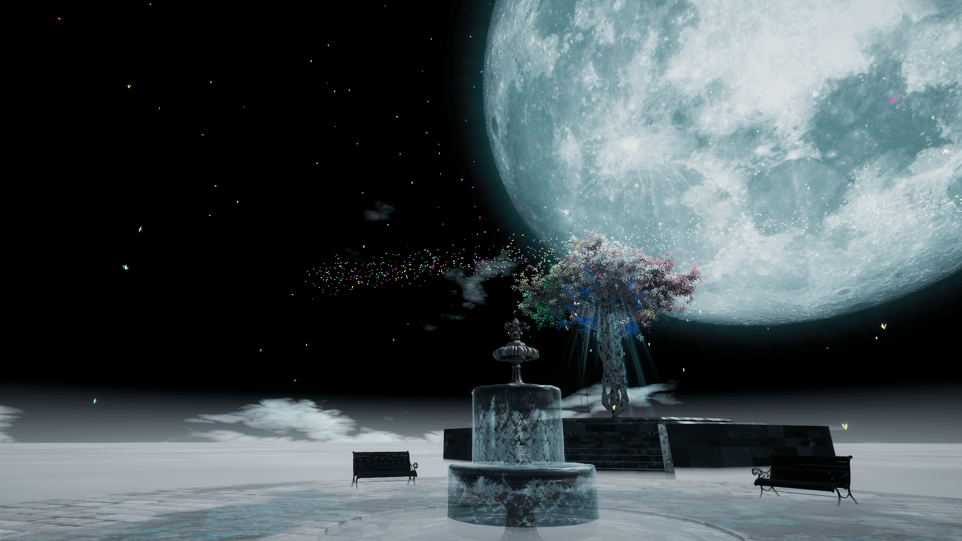 VRChat　ワールド　Luna