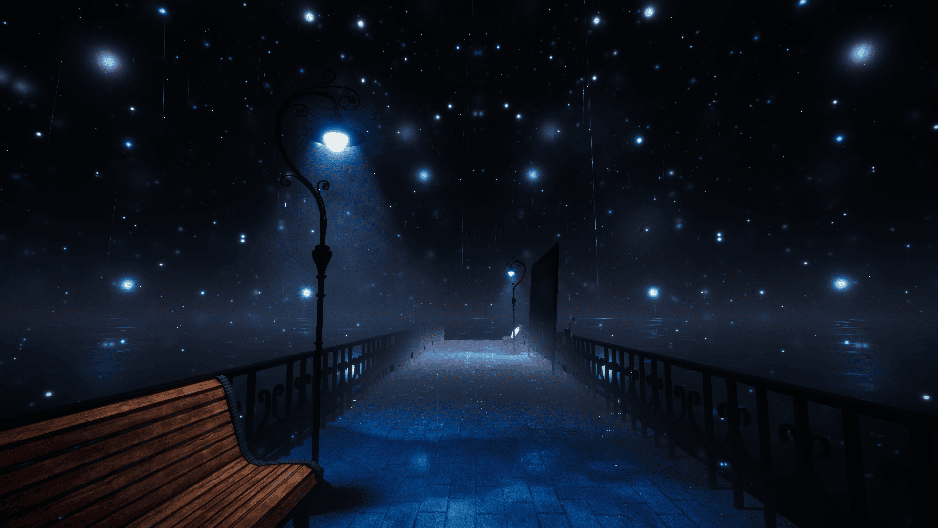 VRChat　ワールド　Bluelight