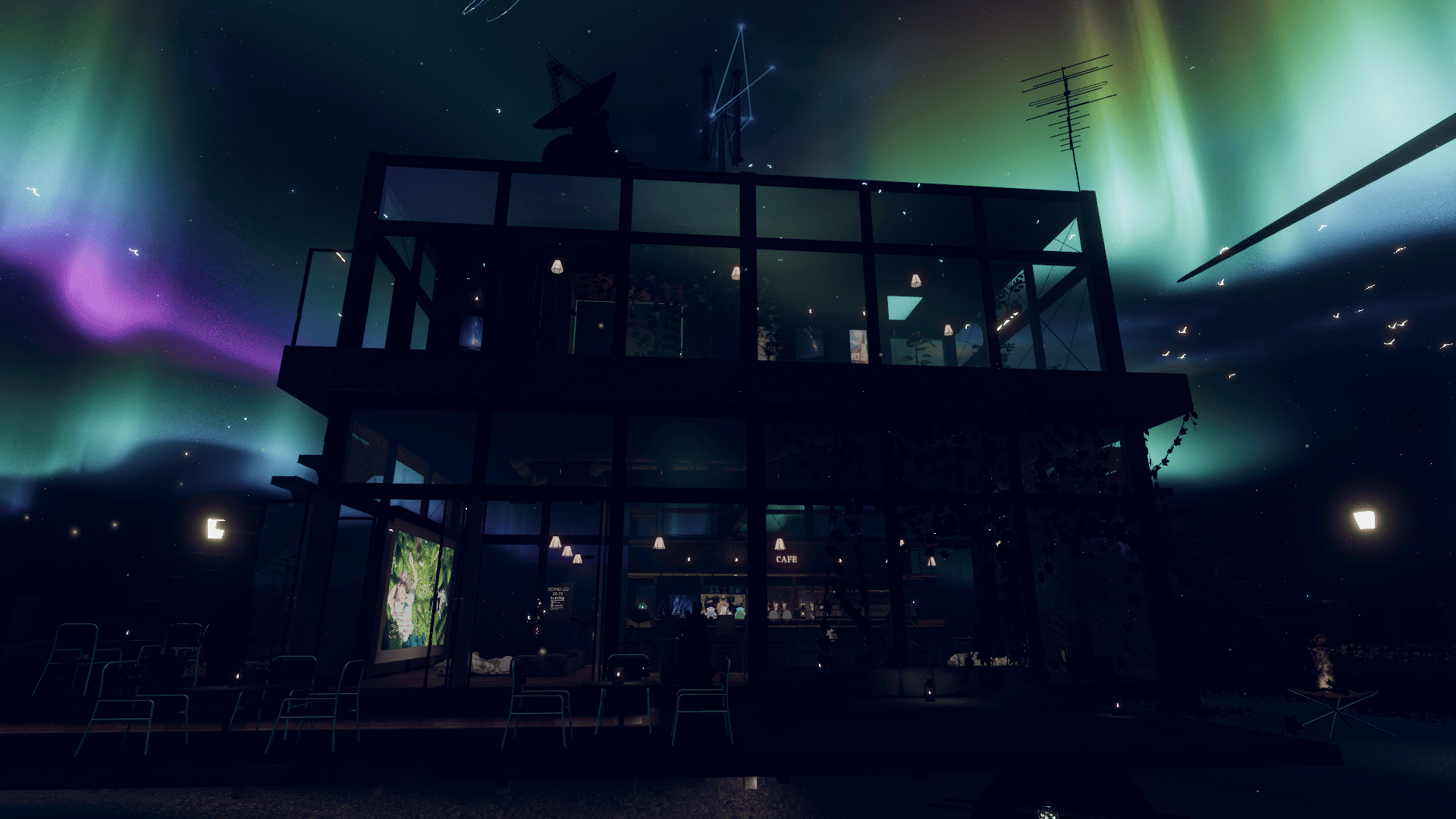 VRChat　ワールド　aurora