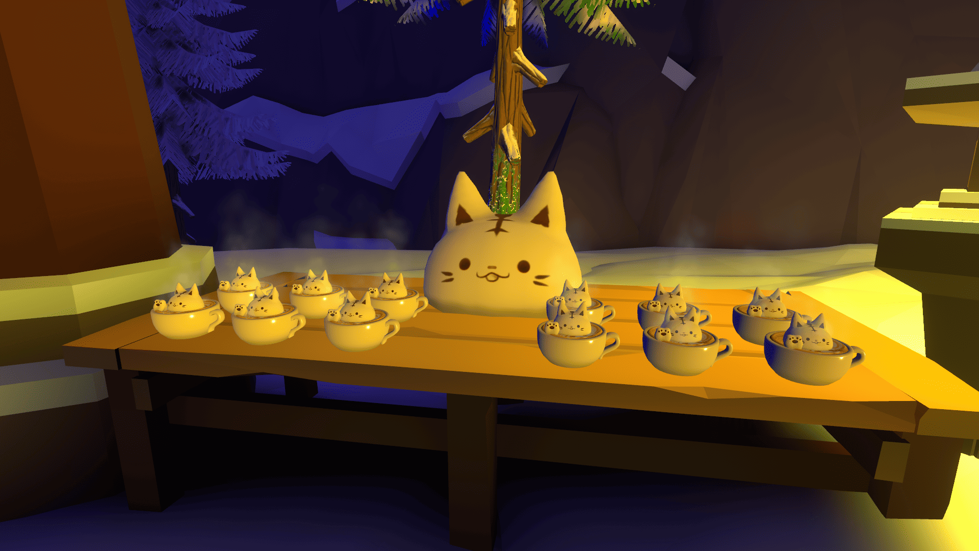 VRChat　ワールド　snowy