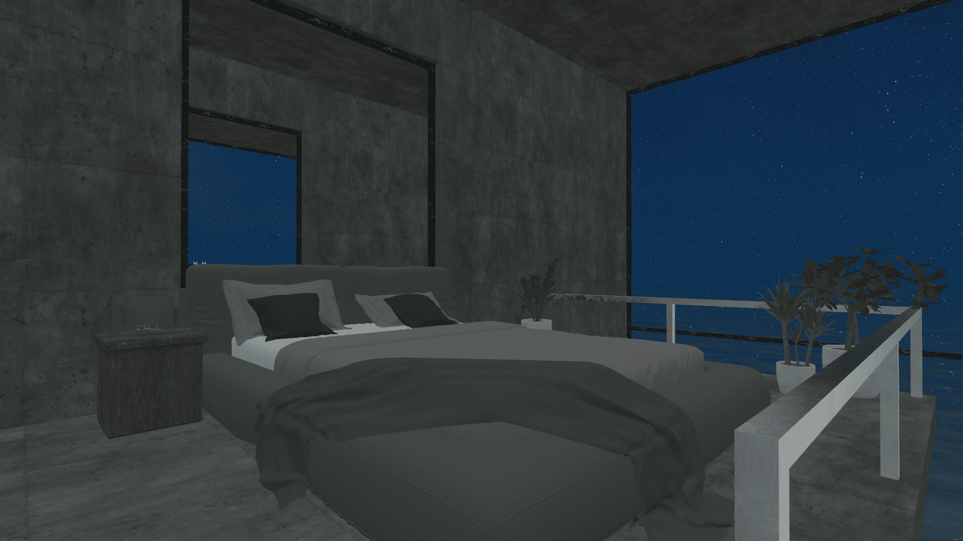 VRChat　ワールド　Concrete