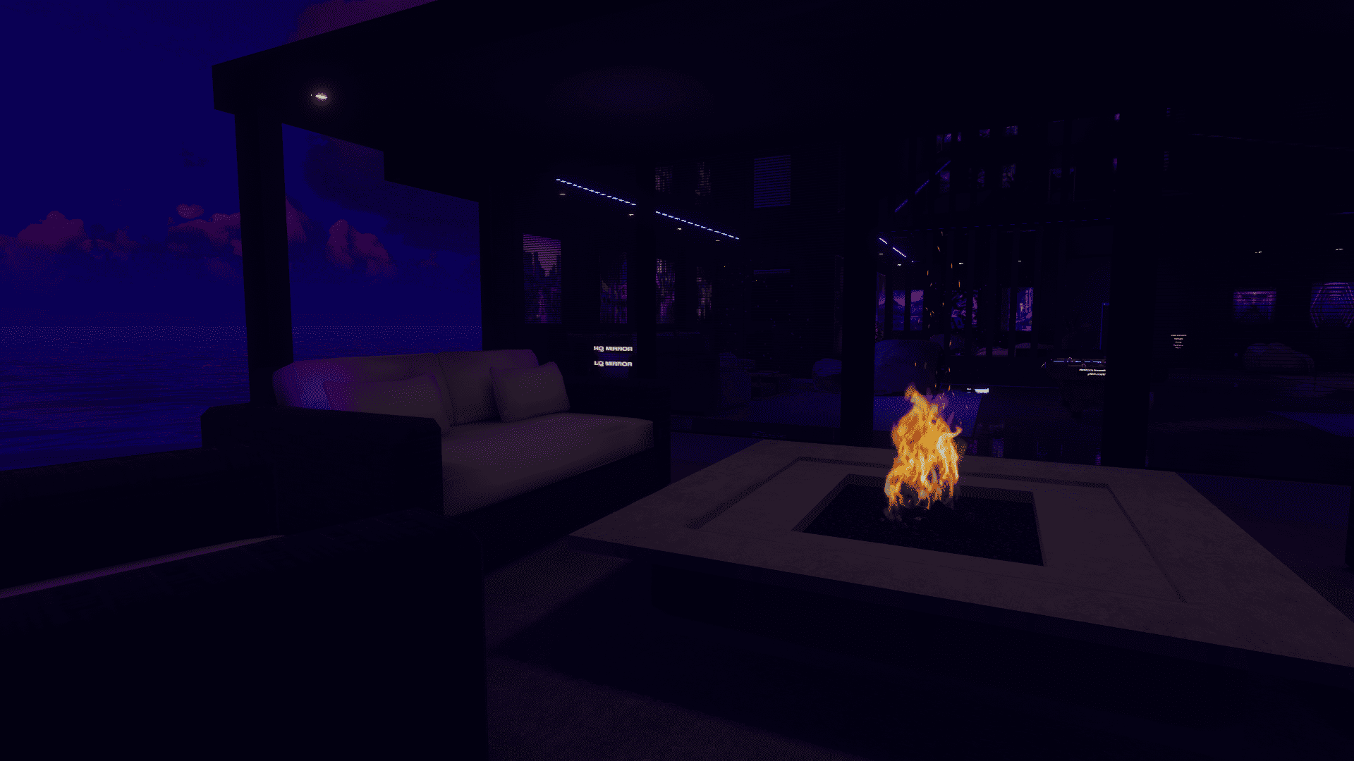 VRChat　ワールド　purple