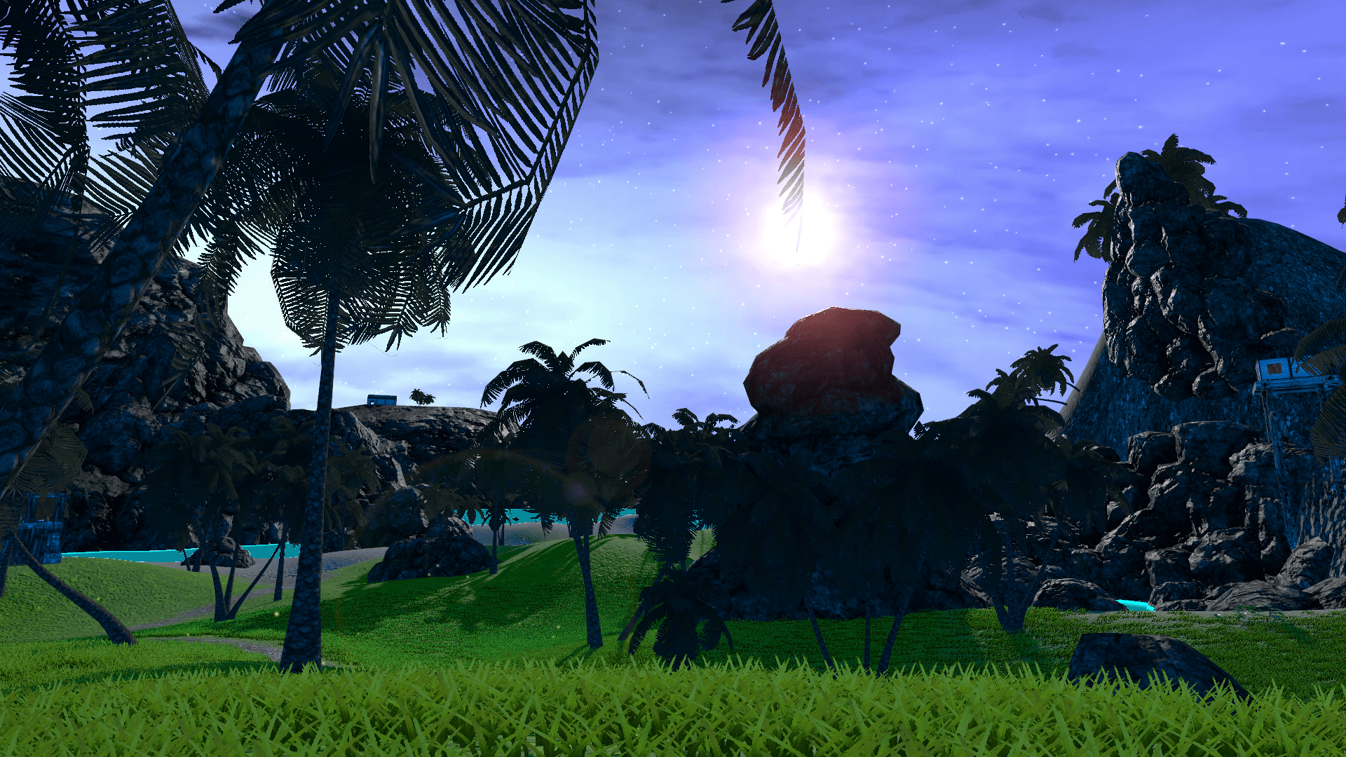 VRChat　ワールド　islands