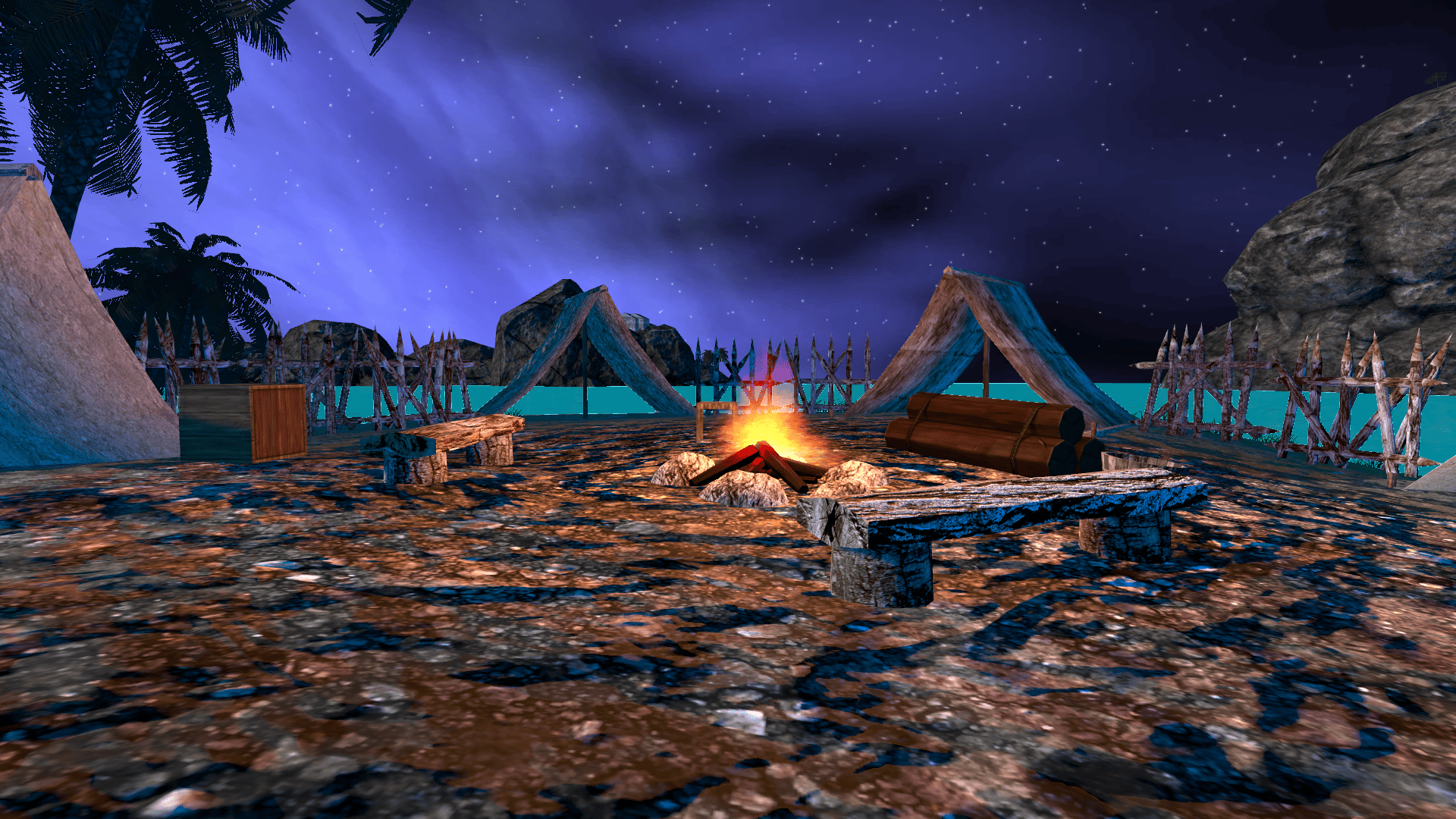 VRChat　ワールド　islands
