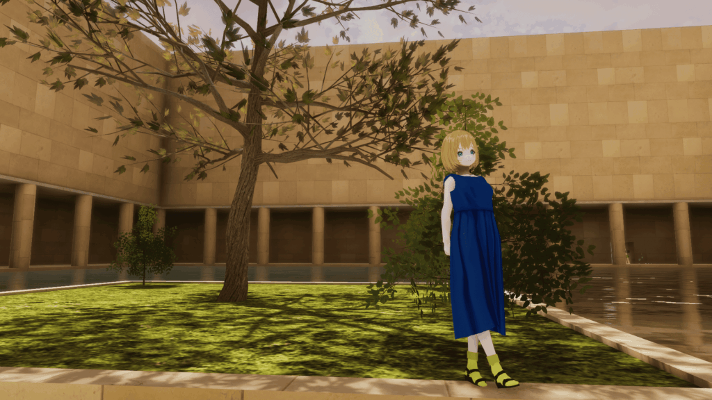 VRChat　ワールド　光の回廊