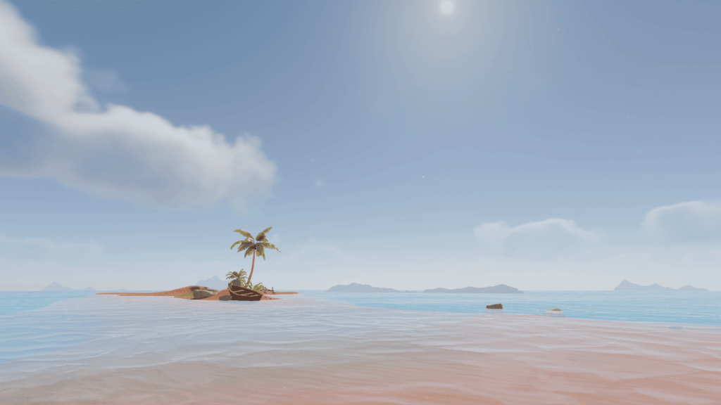 VRChat　ワールド　Beach