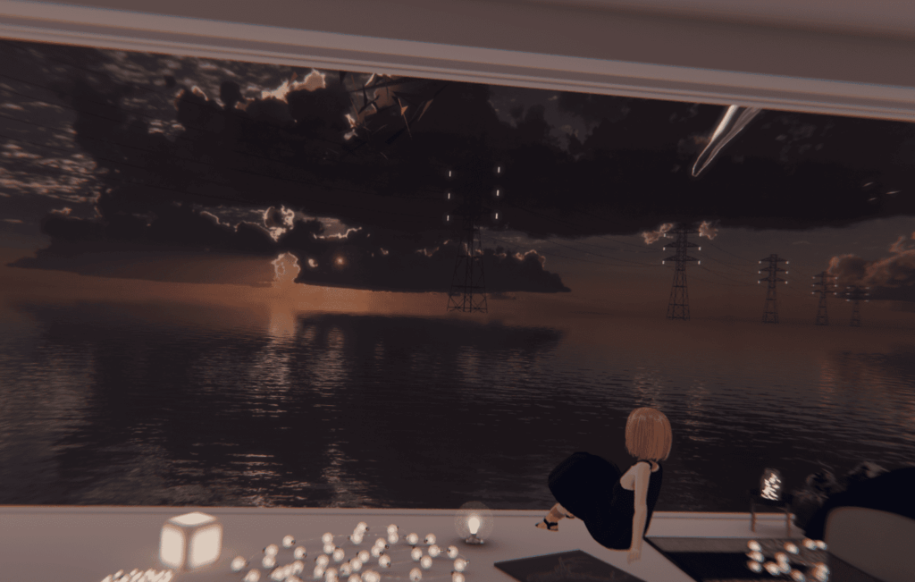 VRChat　ワールド　vision