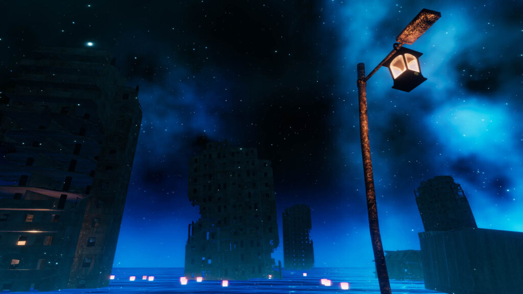 VRChat　ワールド　灯火