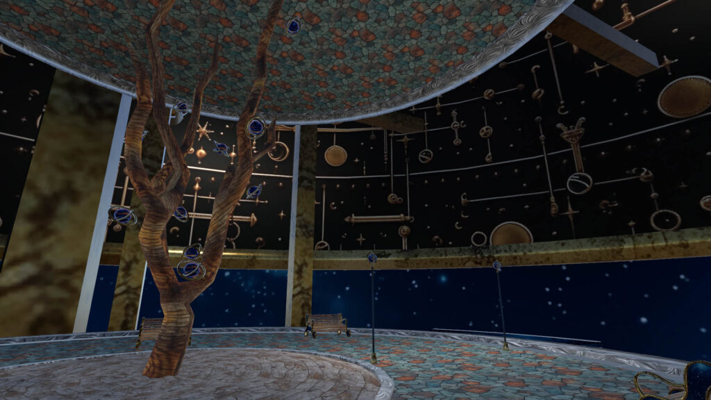 VRChat　ワールド　星空