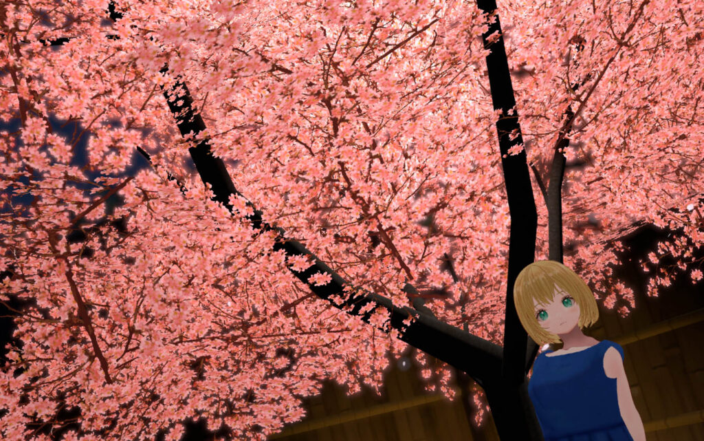 VRChat　ワールド　縁側