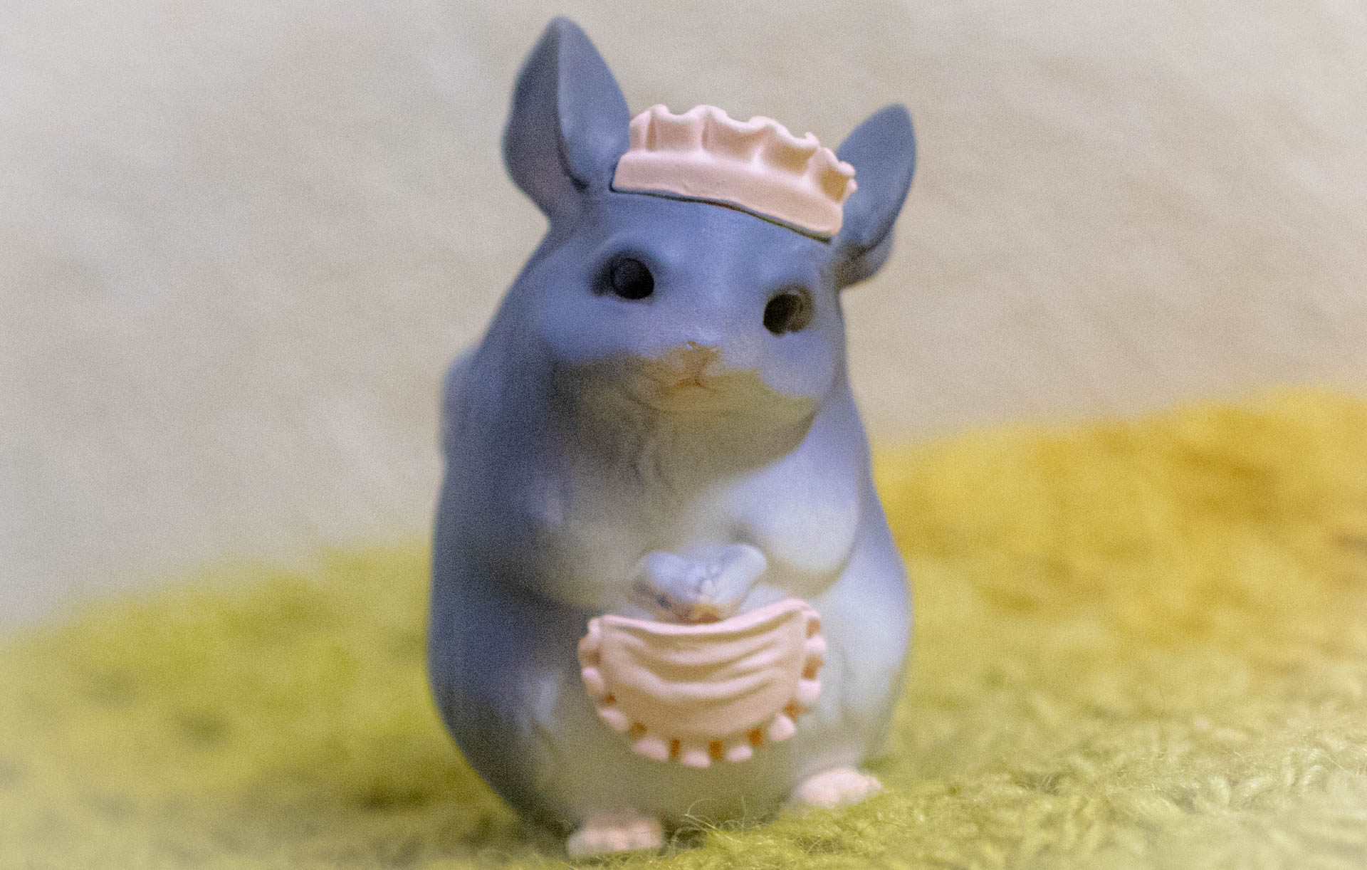 チラっしゃいませ　ガチャガチャ　ばいおれっと