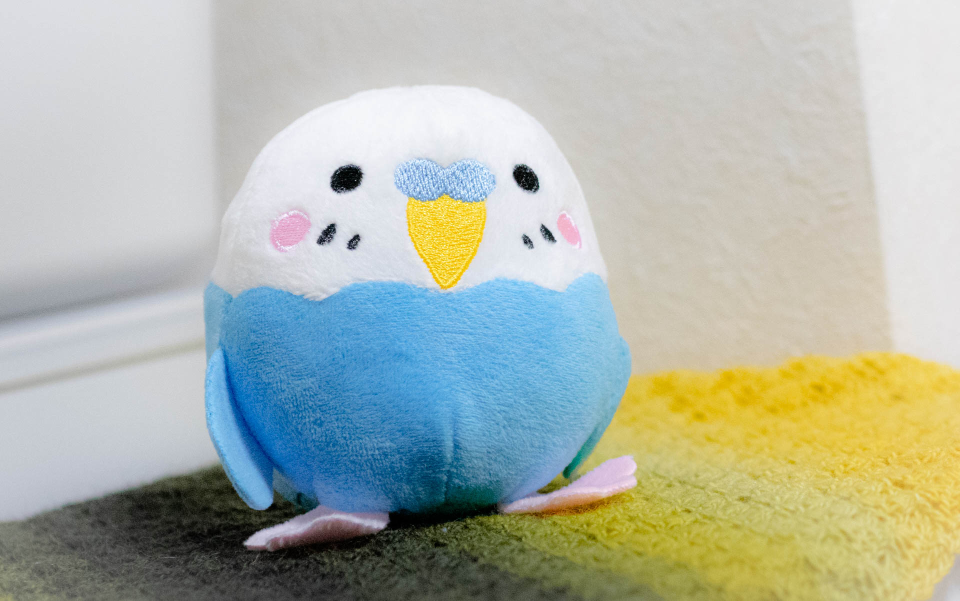 ダイソー　インコ　ぬいぐるみ