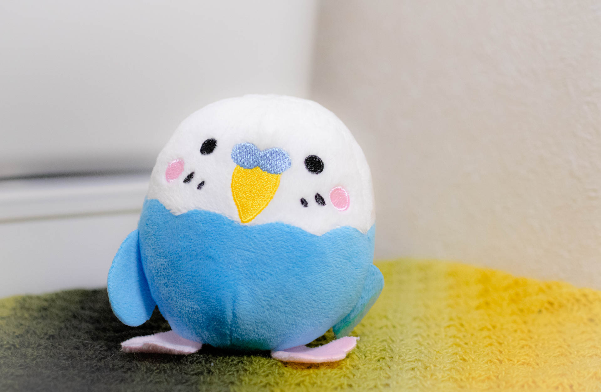 ダイソー　インコ　ぬいぐるみ