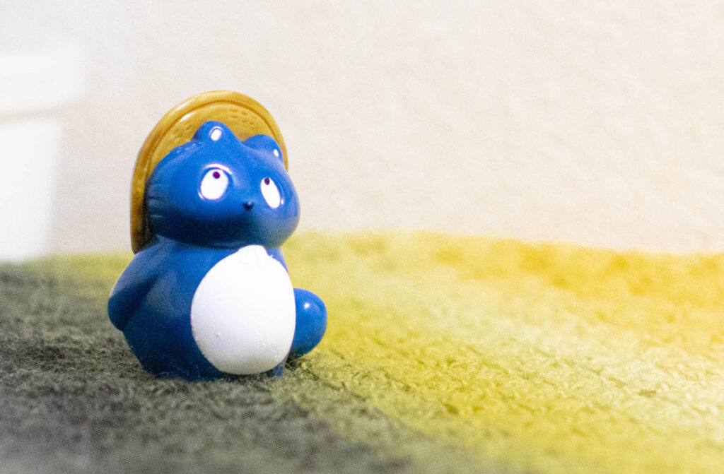 ぼんやり子だぬき　ガチャガチャ　カプセルトイ