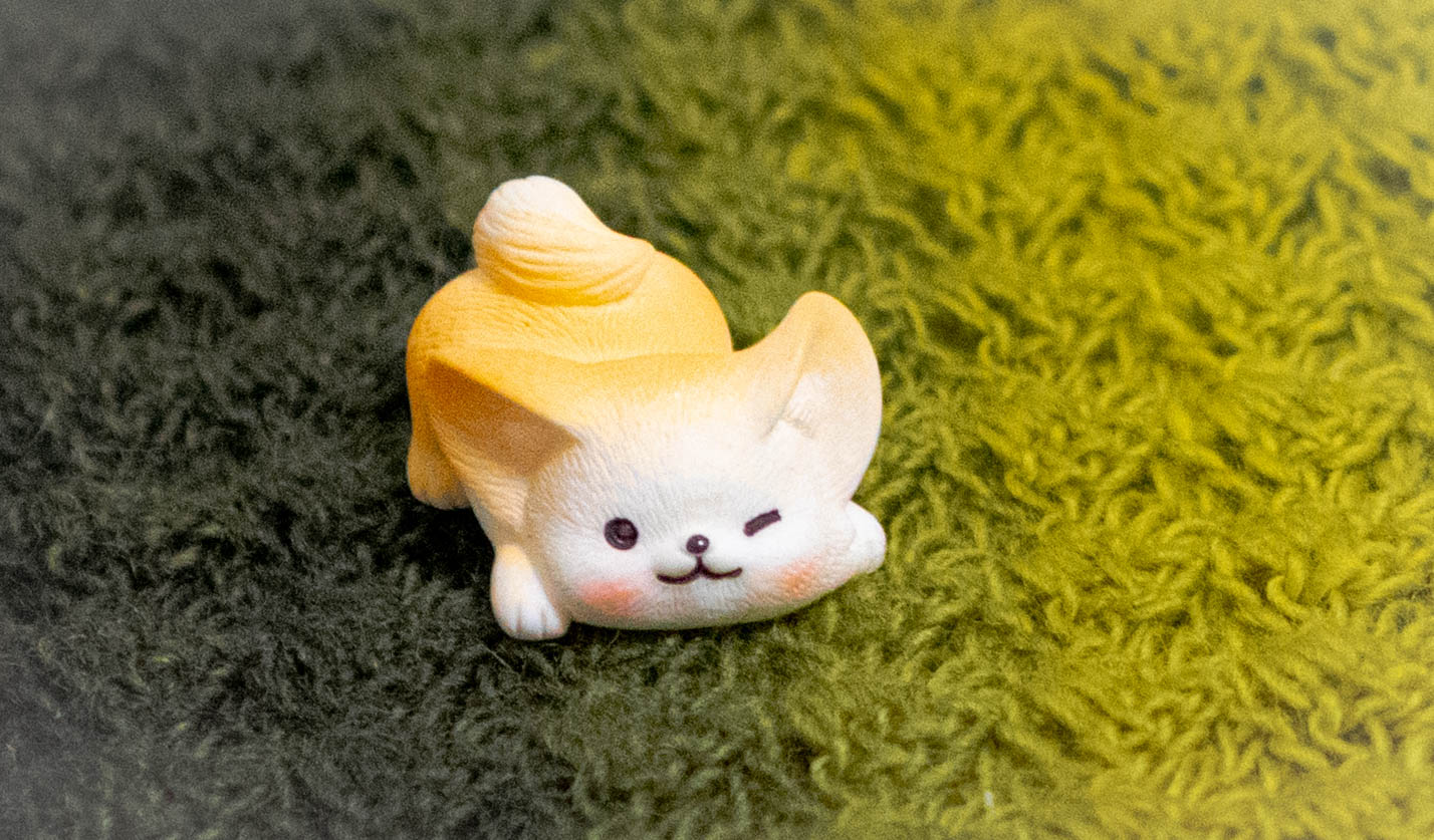 フェネックさん　カプセルトイ　ガチャガチャ