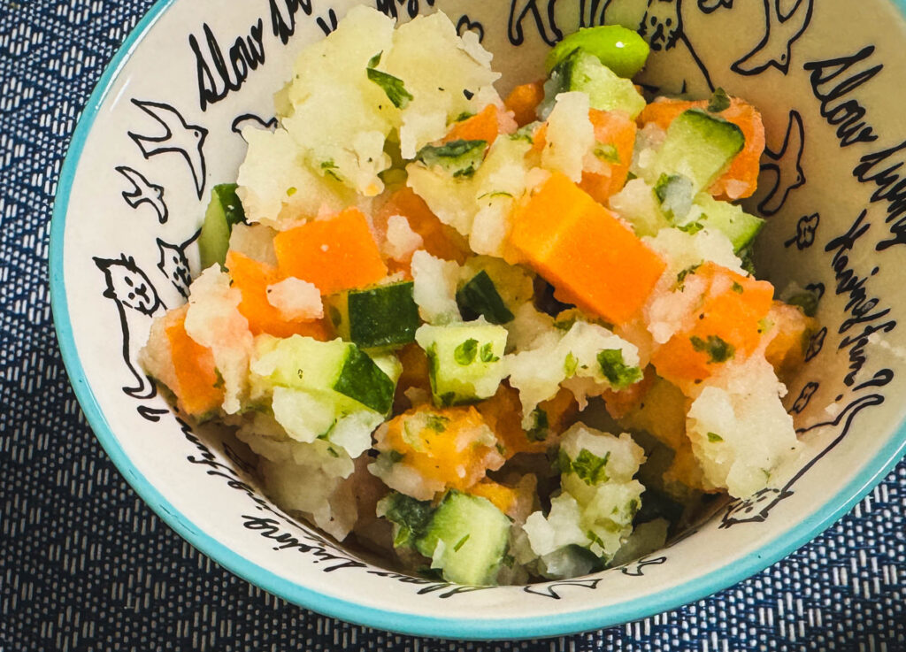コロコロポテトサラダ　料理