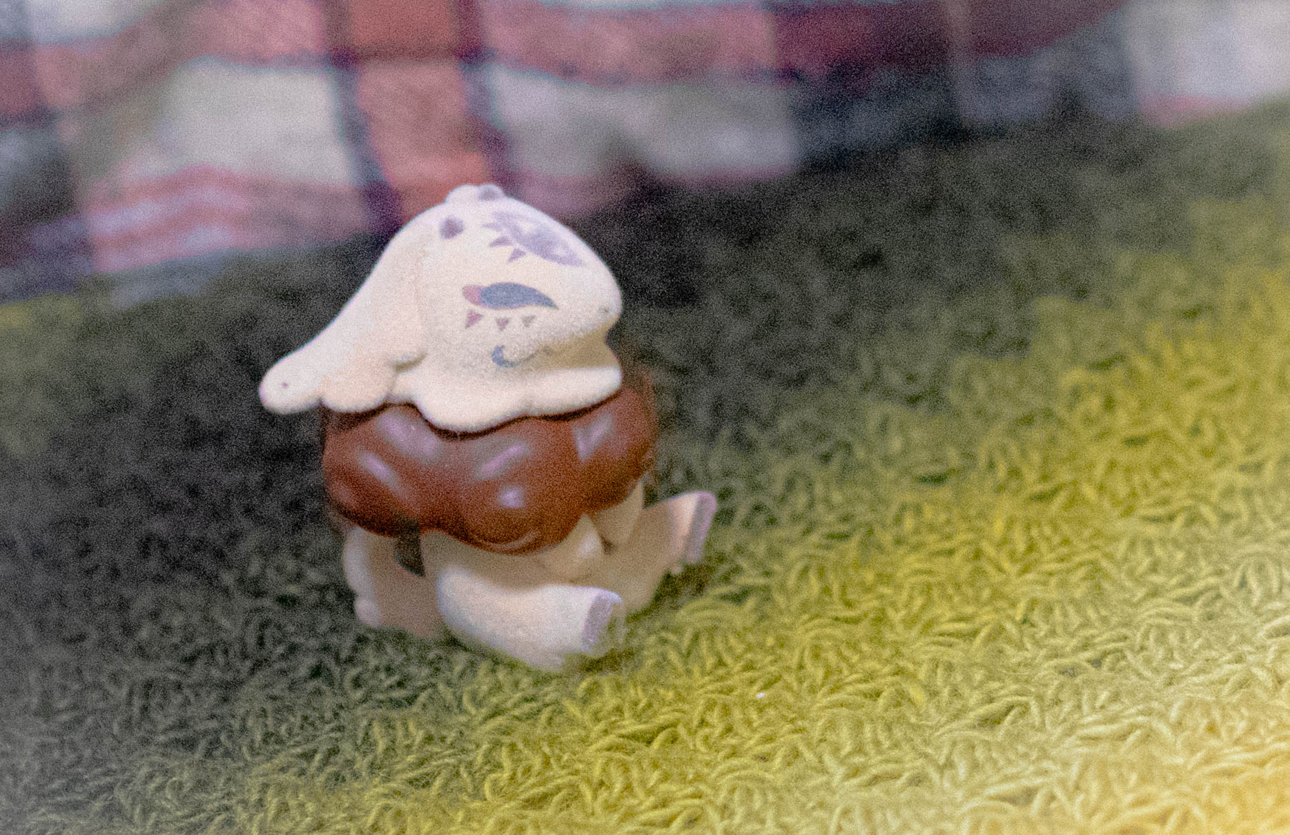 カプセルトイ　ガチャガチャ　ふんわり仔白沢