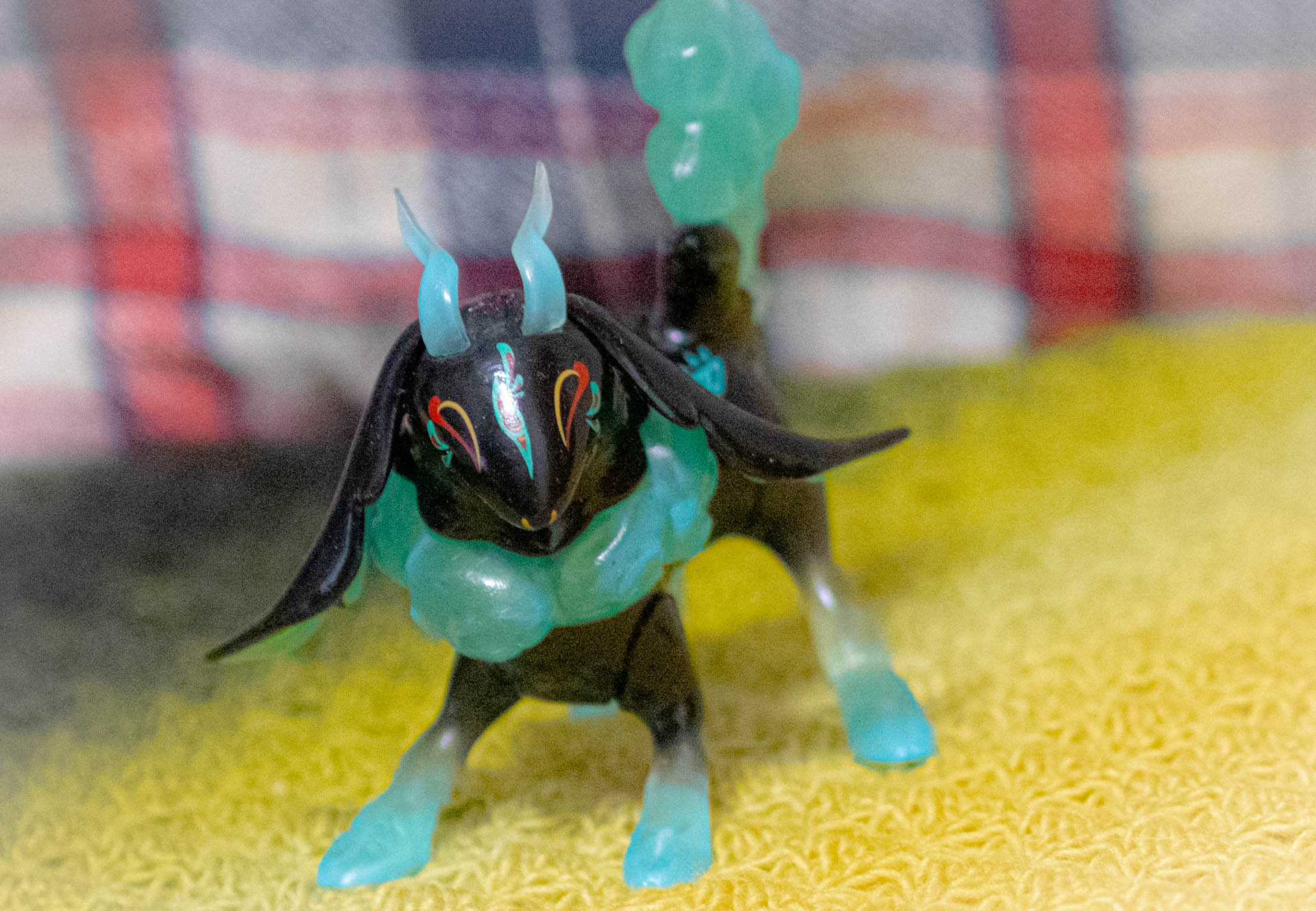 カプセルトイ　ガチャガチャ　ひょっこり仔白沢