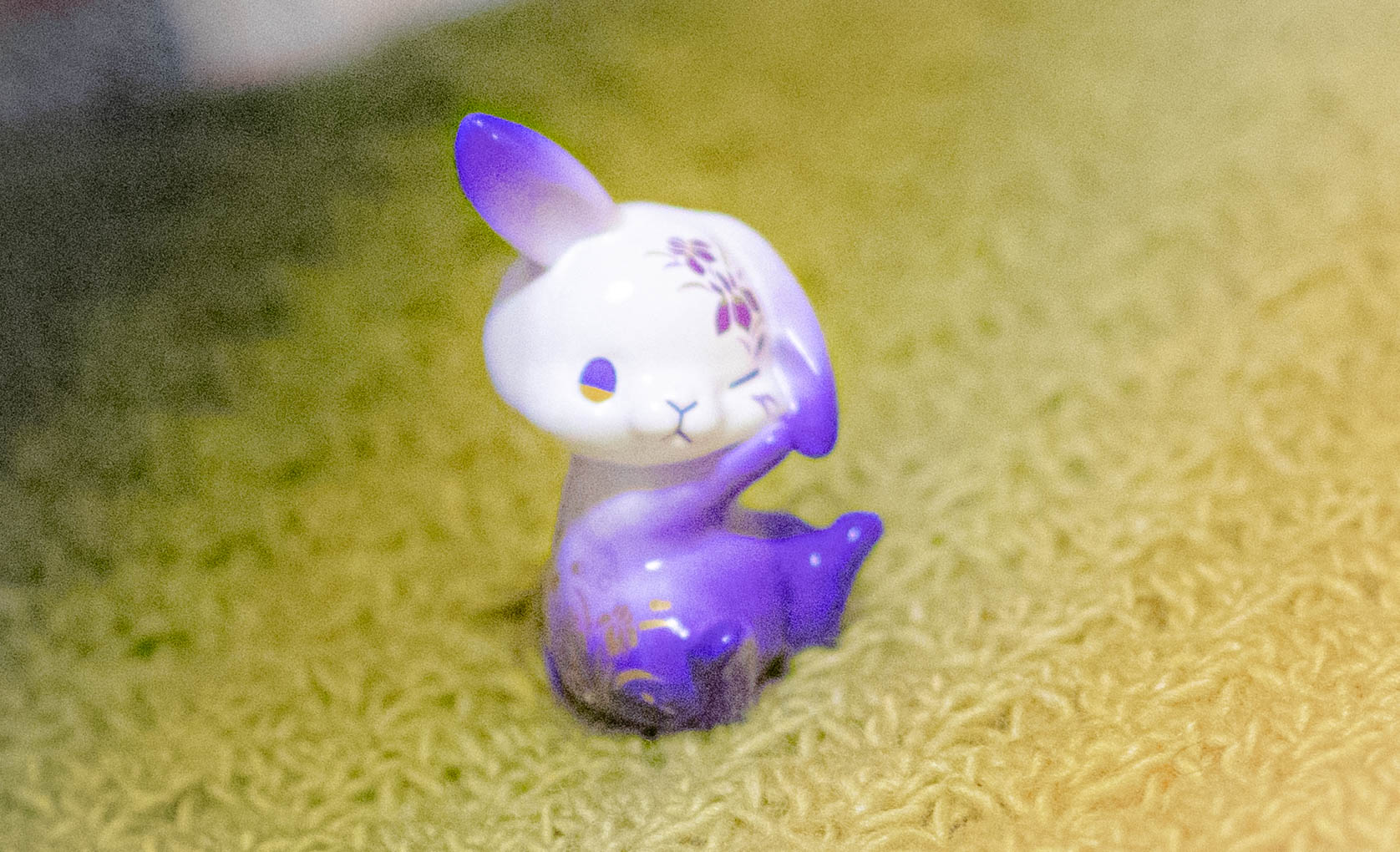 ガチャガチャ　はなむぐり　花兎