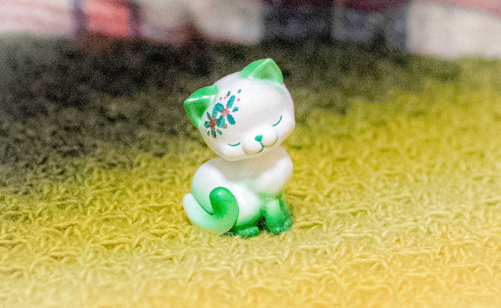 ガチャガチャ はなむぐり 花猫